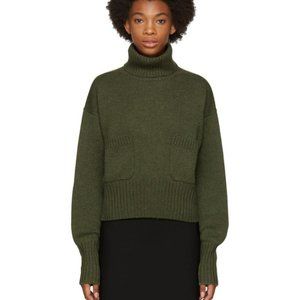 Chloe - 100% Cashmere Pocket Turtleneck Sweater